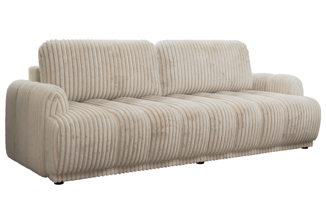 Sofa ACCORIDO - beżowy, sztruks