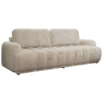 Sofa ACCORIDO - beżowy, sztruks