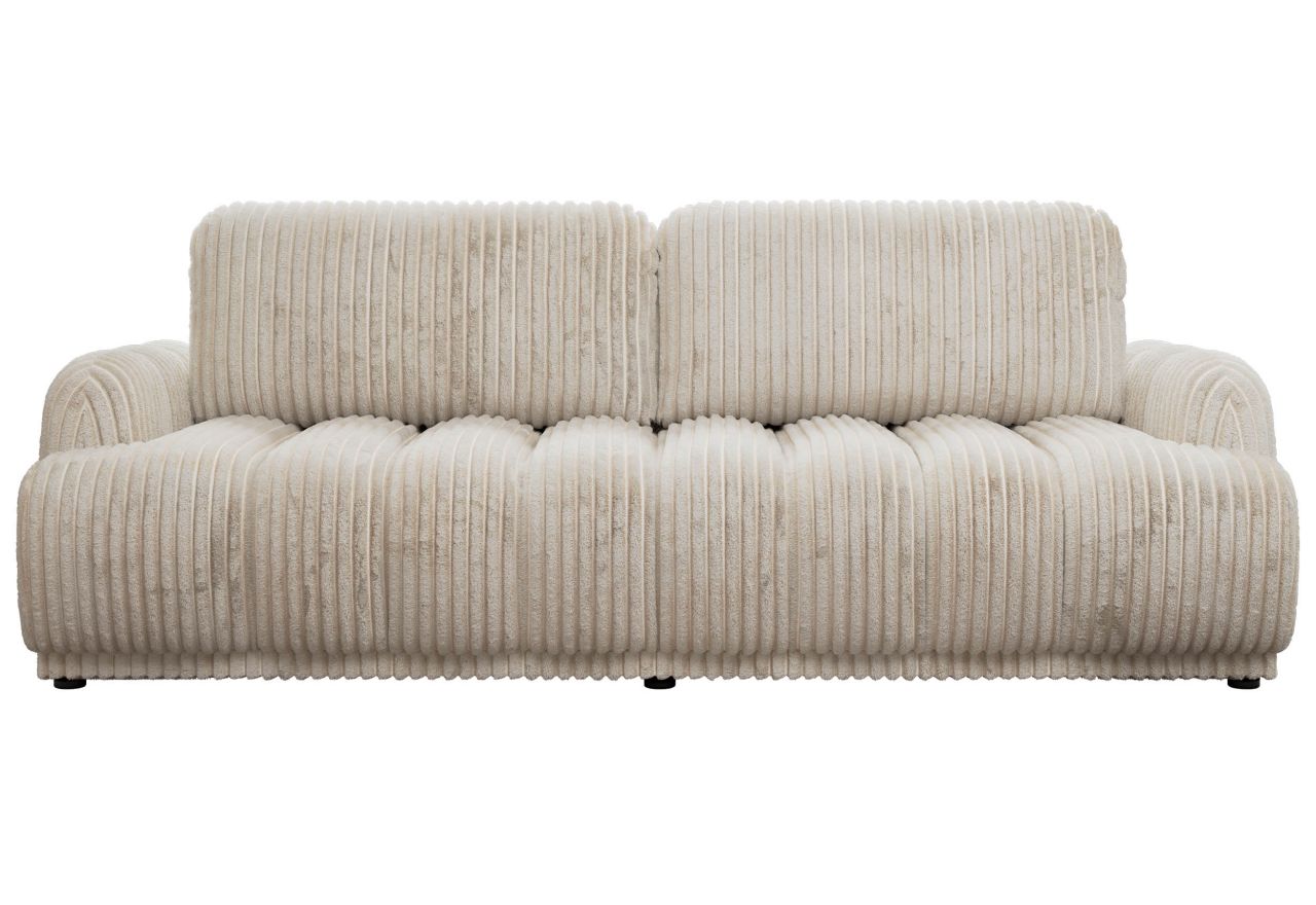 Sofa ACCORIDO - beżowy, sztruks