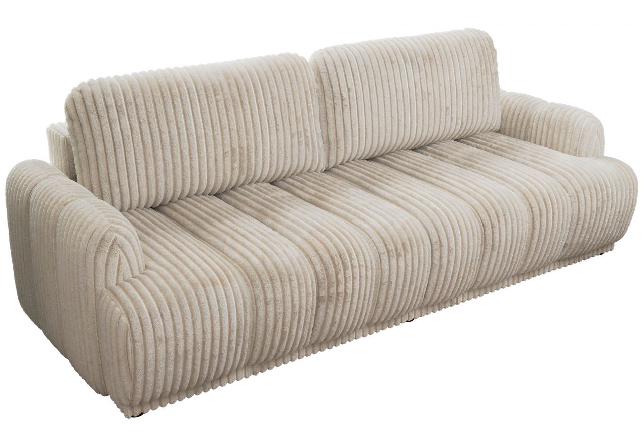 Sofa ACCORIDO - beżowy, sztruks