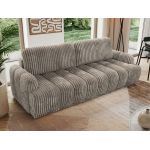 Sofa ACCORIDO - jasnobrązowy, sztruks