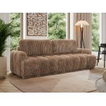Sofa ACCORIDO - brązowy, sztruks