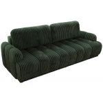 Sofa ACCORIDO - ciemnozielony, sztruks
