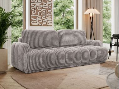 Sofa ACCORIDO - jasnoszary, sztruks