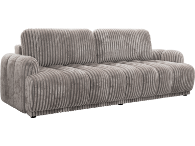 Sofa ACCORIDO - jasnoszary, sztruks