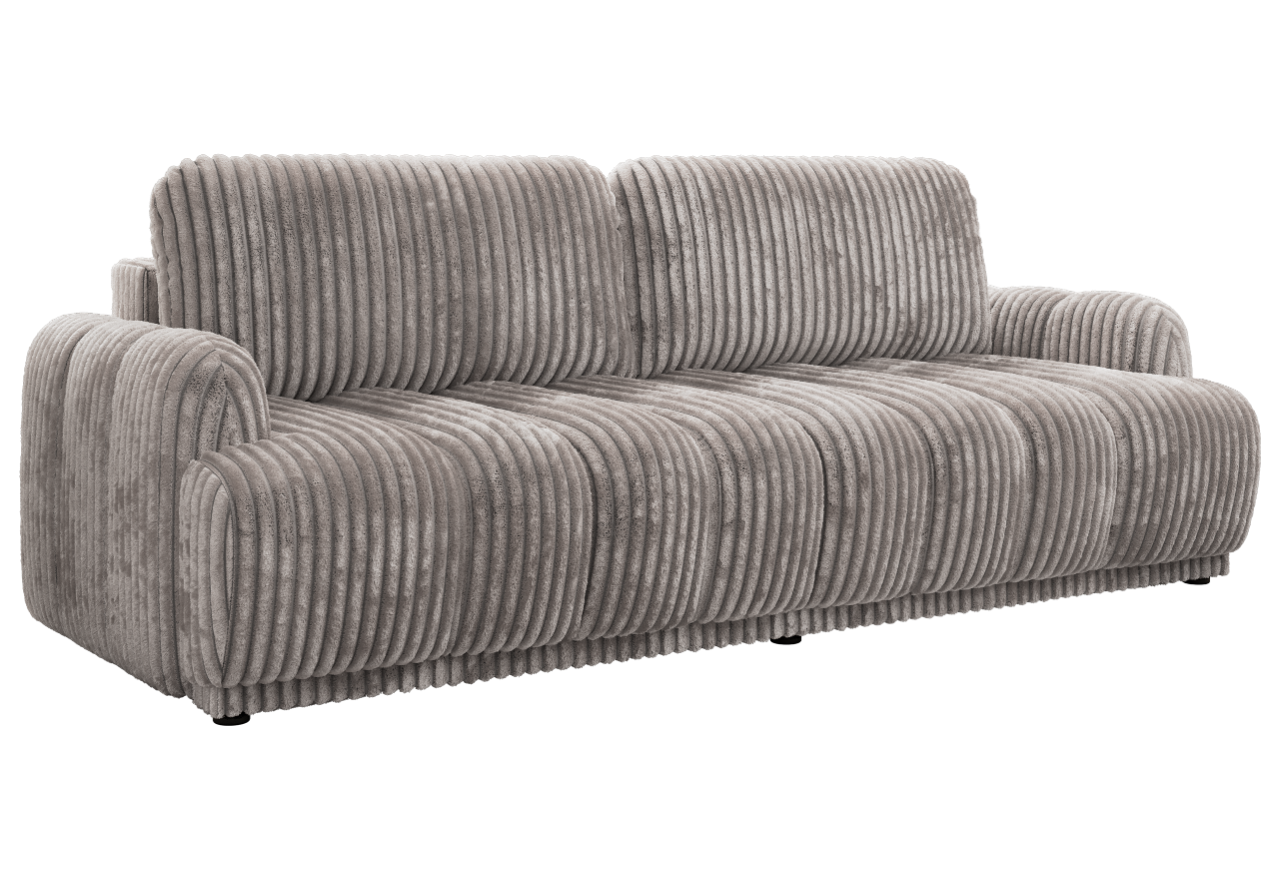 Sofa ACCORIDO - jasnoszary, sztruks