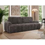 Sofa ACCORIDO - szary, sztruks
