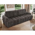 Sofa ACCORIDO - szary, sztruks
