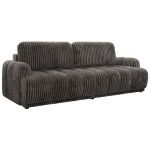 Sofa ACCORIDO - szary, sztruks
