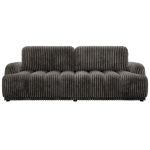 Sofa ACCORIDO - szary, sztruks