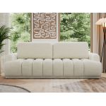 Sofa ACCORIDO - kremowy, szenil gładki