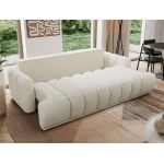 Sofa ACCORIDO - kremowy, szenil gładki