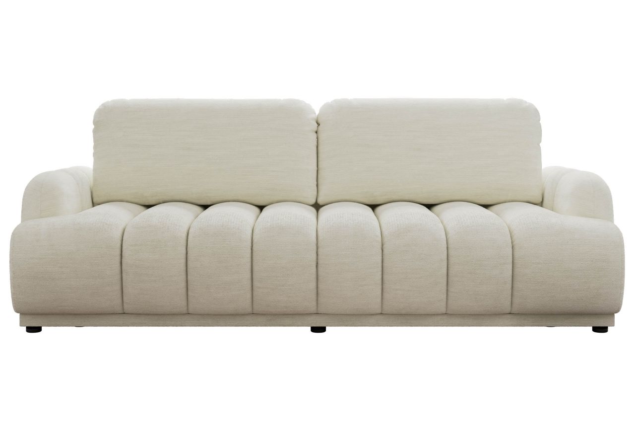 Sofa ACCORIDO - kremowy, szenil gładki