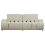 Sofa ACCORIDO - kremowy, szenil gładki