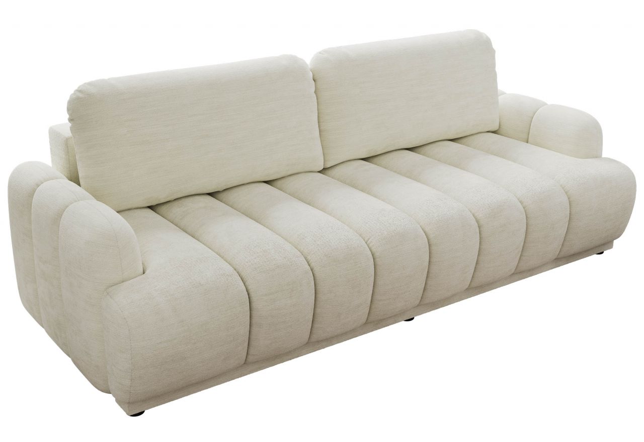 Sofa ACCORIDO - kremowy, szenil gładki
