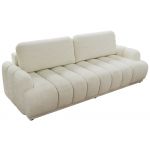Sofa ACCORIDO - kremowy, szenil gładki