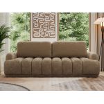 Sofa ACCORIDO - brązowy, szenil gładki