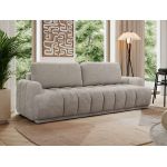 Sofa ACCORIDO - jasnoszary, szenil gładki