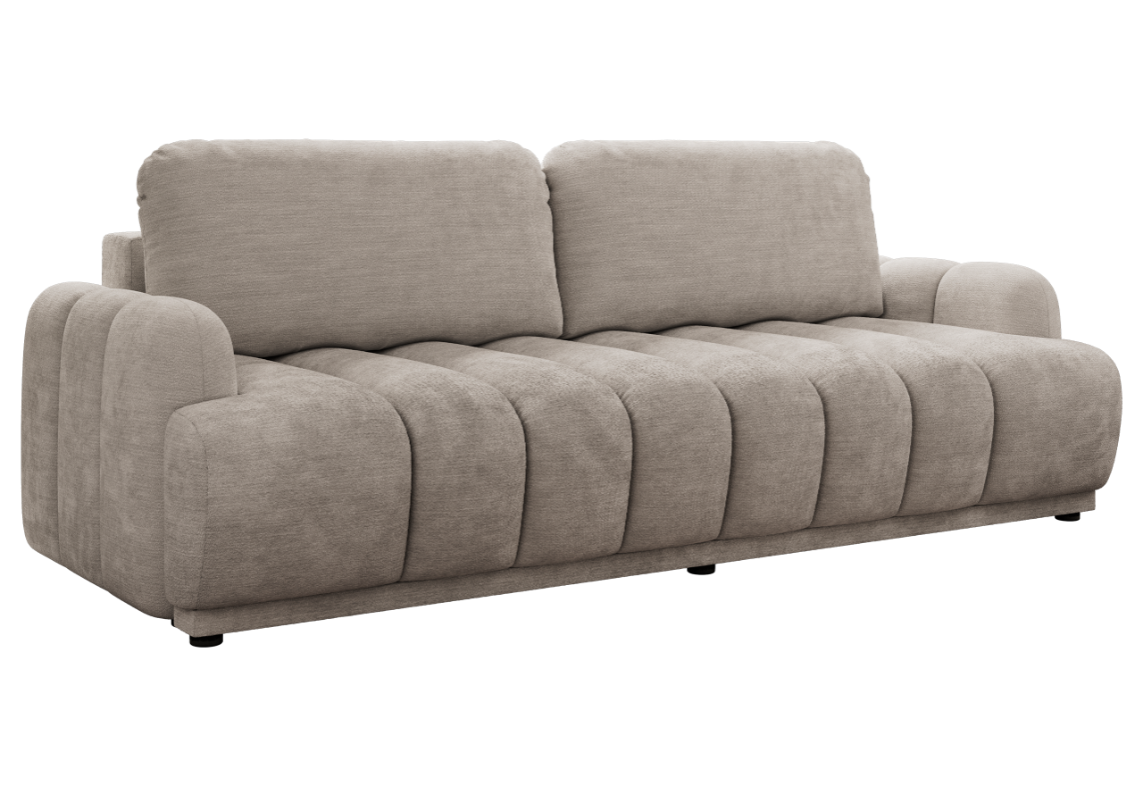 Sofa ACCORIDO - jasnoszary, szenil gładki