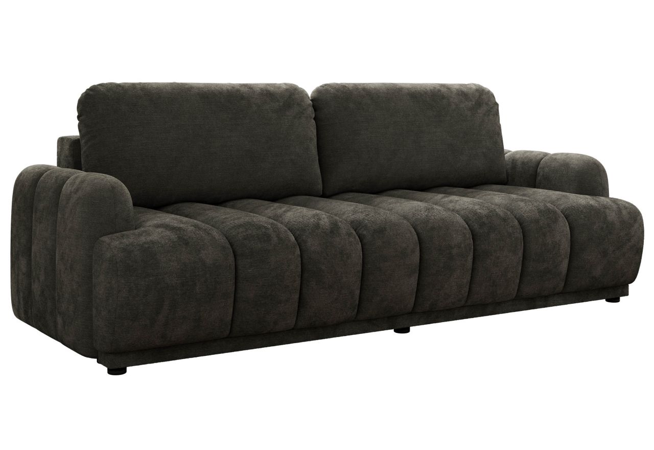 Sofa ACCORIDO - ciemnoszary, szenil gładki