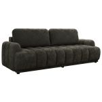 Sofa ACCORIDO - ciemnoszary, szenil gładki