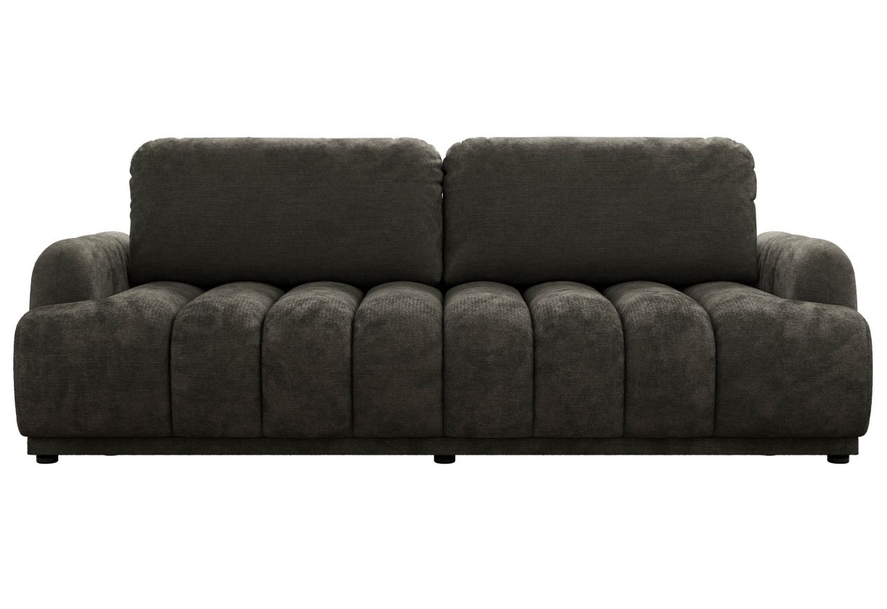 Sofa ACCORIDO - ciemnoszary, szenil gładki