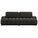 Sofa ACCORIDO - ciemnoszary, szenil gładki