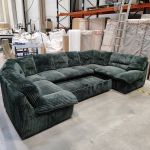 Narożnik COMODO U - Tilia 39 - zielony - OUTLETU