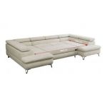 Narożnik PETER U - Monolith 02 - beżowy - OUTLETU