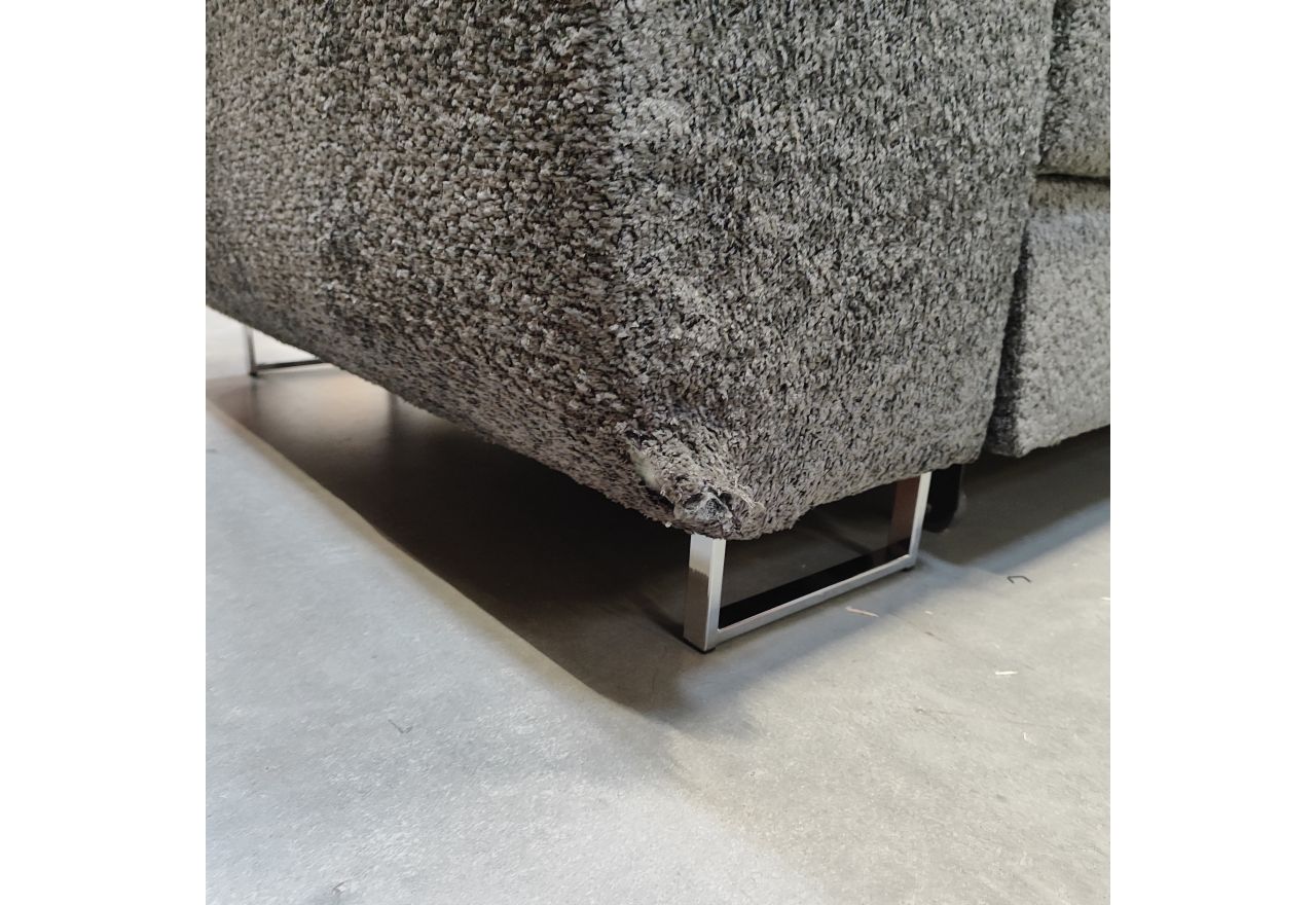 Narożnik GUSTAW L - Abriamo 08 - szary - OUTLETU