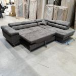 Narożnik GUSTAW L - Abriamo 08 - szary - OUTLETU