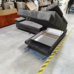 Narożnik GUSTAW L - Abriamo 08 - szary - OUTLETU