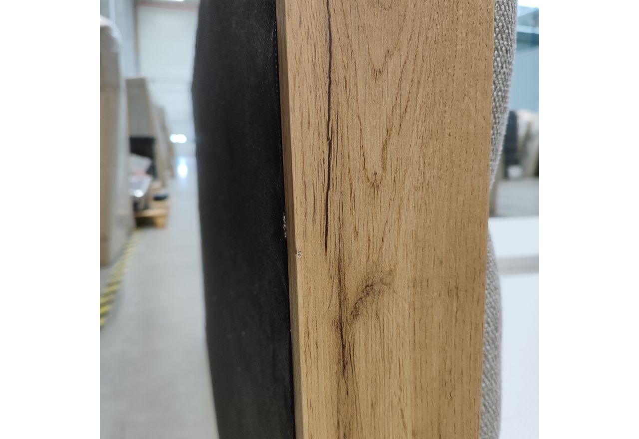 Łóżko kontynentalne ALBERO 3 160x200 - Matana 17 - beżowy - OUTLETU