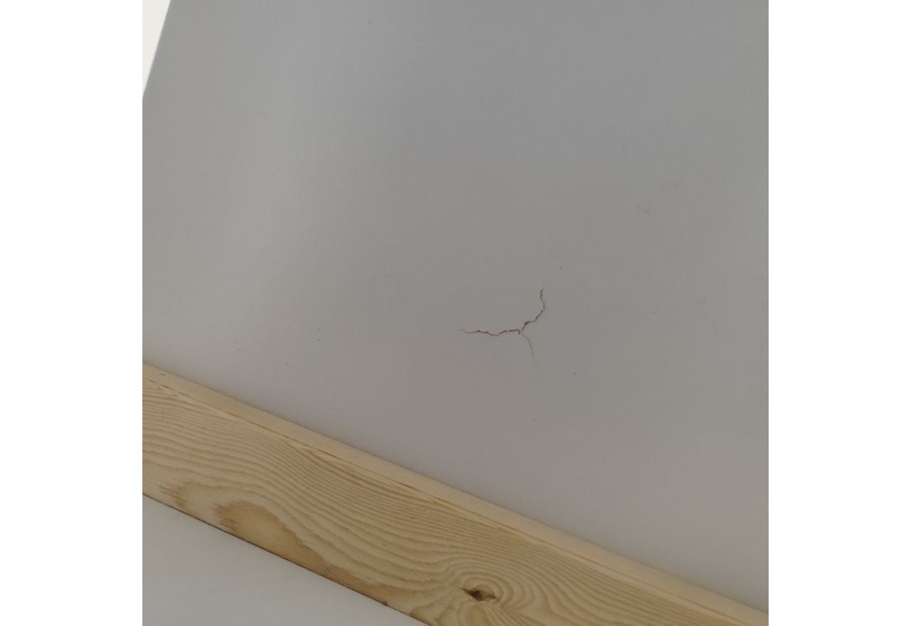 Łóżko kontynentalne JASIR 140x200 - Soft 17 - biała ekoskóra - OUTLETU