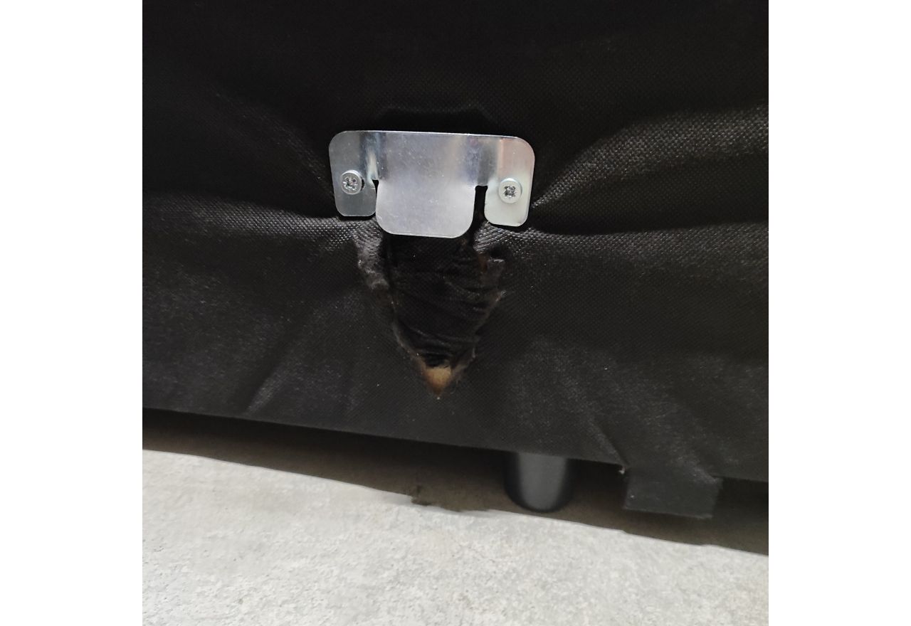 Narożnik COMODO U - Monolith 92 - ciemny szary - OUTLETU