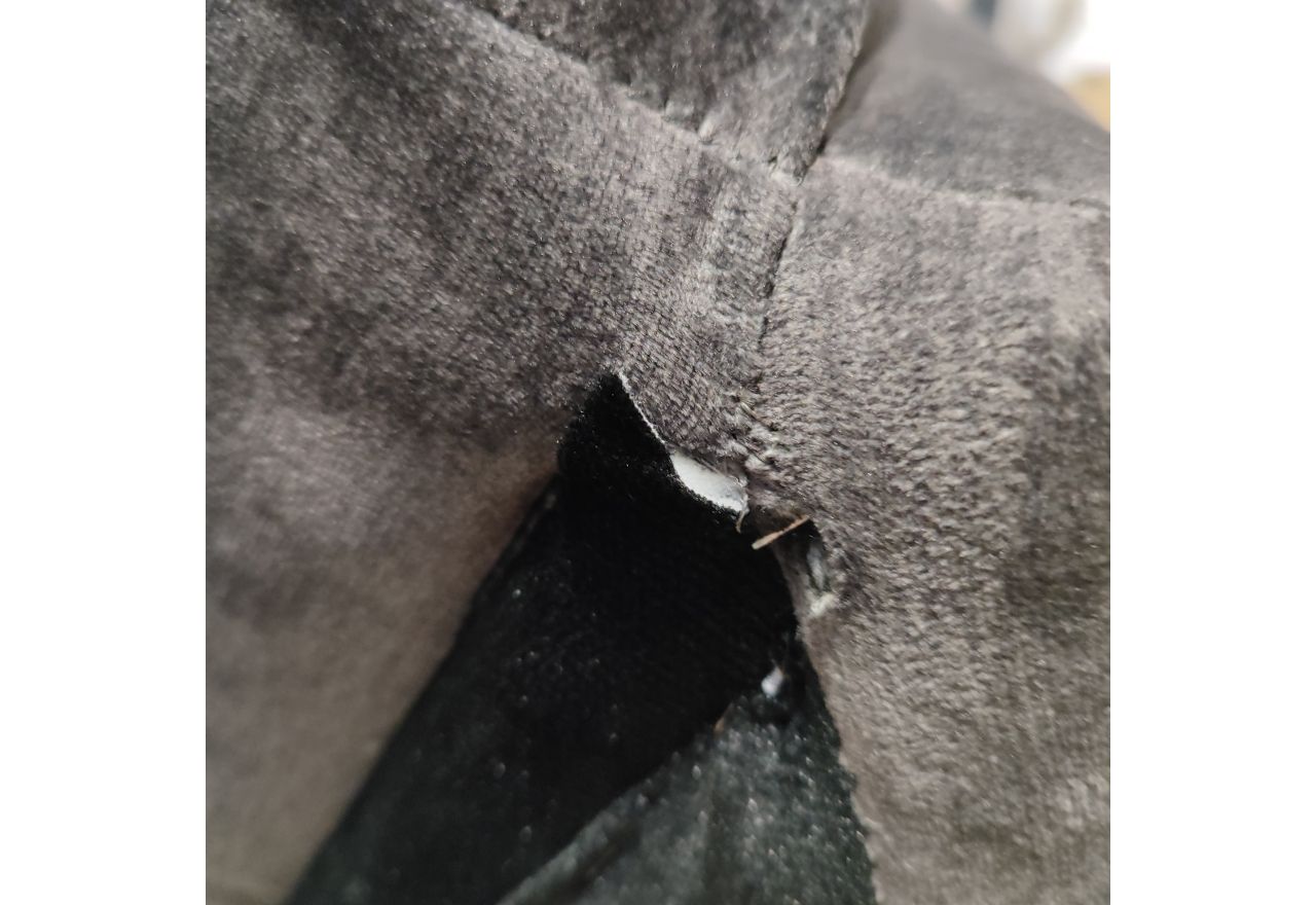 Narożnik COMODO U - Monolith 92 - ciemny szary - OUTLETU