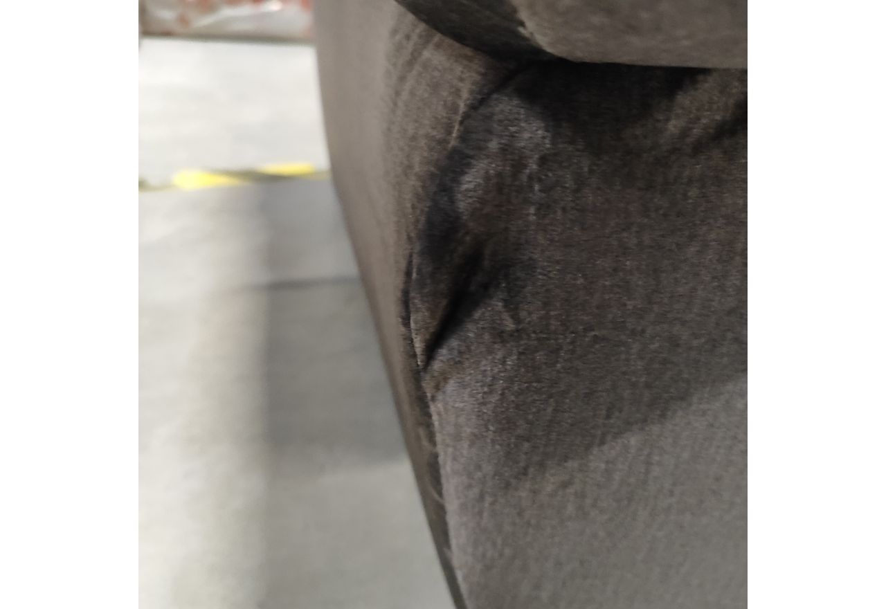 Narożnik COMODO U - Monolith 92 - ciemny szary - OUTLETU