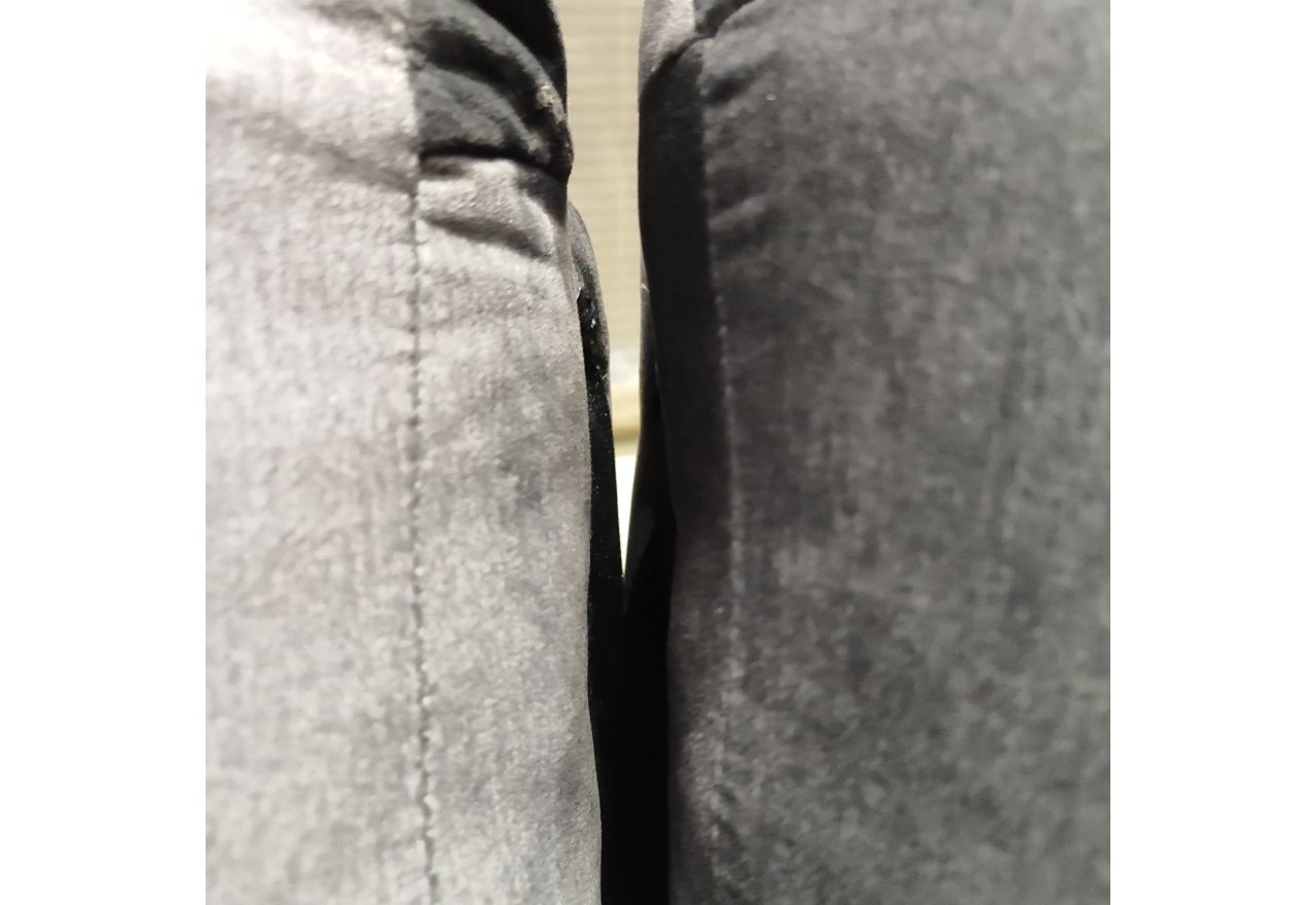 Narożnik COMODO U - Monolith 92 - ciemny szary - OUTLETU