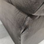 Narożnik COMODO U - Monolith 92 - ciemny szary - OUTLETU