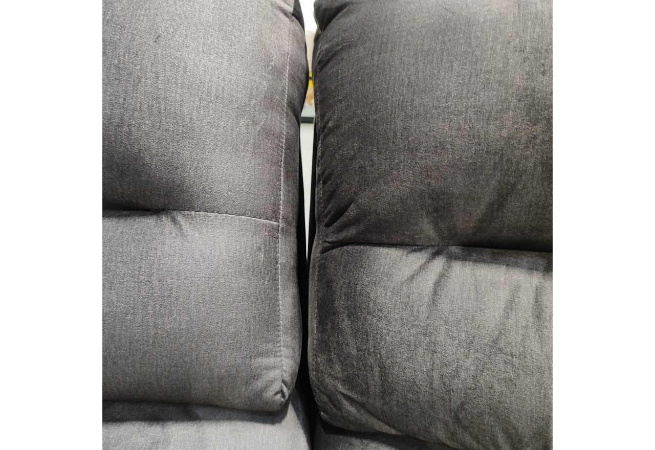 Narożnik COMODO U - Monolith 92 - ciemny szary - OUTLETU