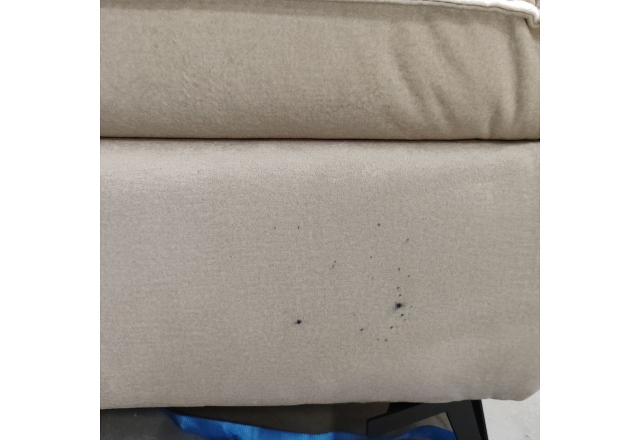 Narożnik PETER L - Monolith 02 - beżowy - OUTLETU