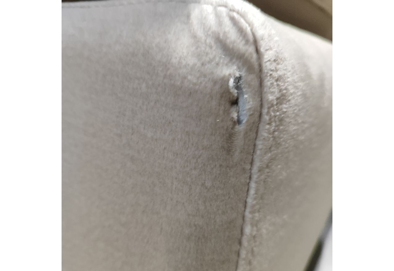 Narożnik PETER L - Monolith 02 - beżowy - OUTLETU