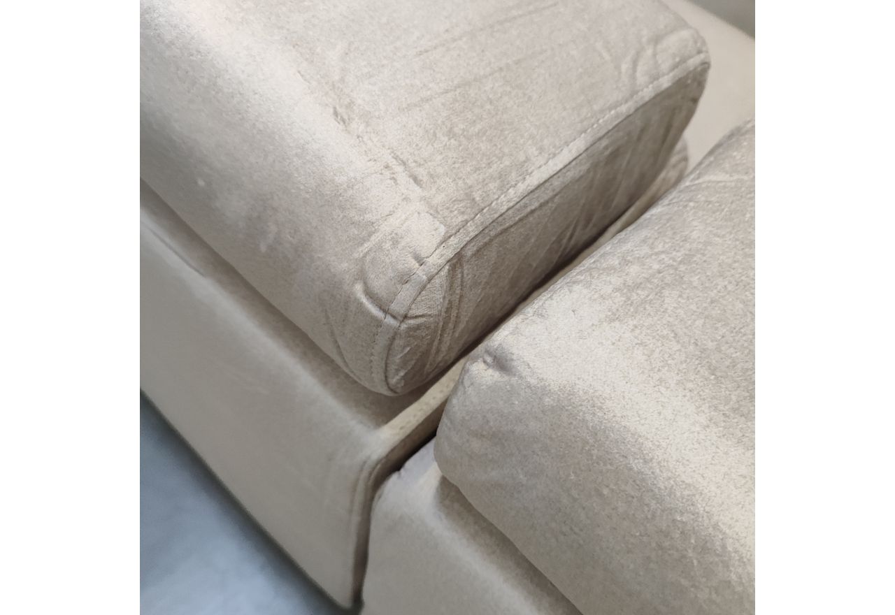 Narożnik PETER L - Monolith 02 - beżowy - OUTLETU