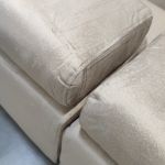 Narożnik PETER L - Monolith 02 - beżowy - OUTLETU