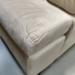 Narożnik PETER L - Monolith 02 - beżowy - OUTLETU