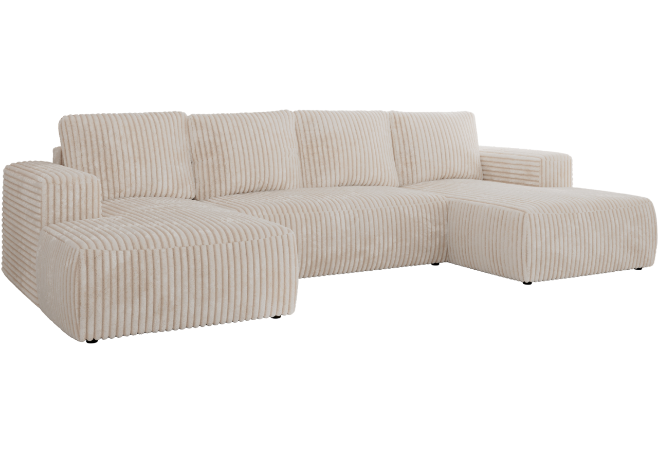 Narożnik TRENTINO U - Tilia 01 - beżowy - OUTLETU