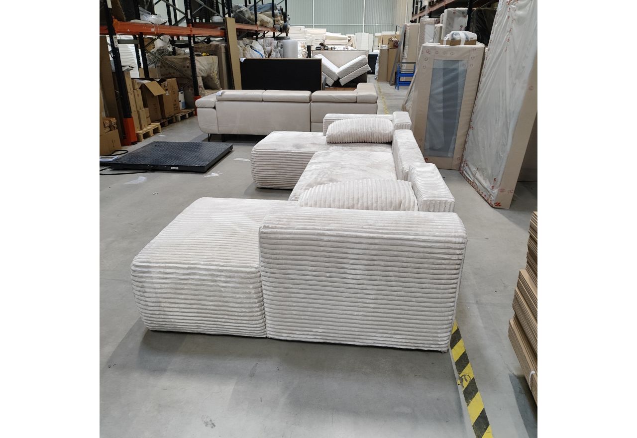 Narożnik TRENTINO U - Tilia 01 - beżowy - OUTLETU