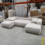 Narożnik TRENTINO U - Tilia 01 - beżowy - OUTLETU