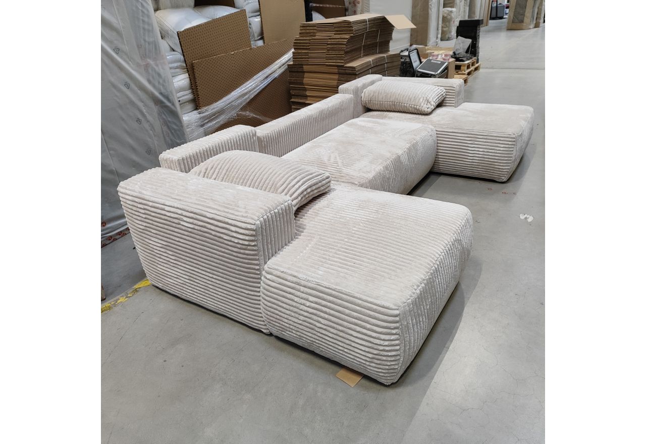 Narożnik TRENTINO U - Tilia 01 - beżowy - OUTLETU