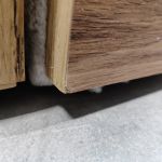 Łóżko kontynentalne WOOD CLASSIC KING 180x200 - Tilia 01 - beżowy - OUTLETU